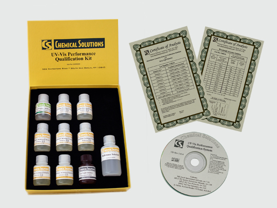 UV Spectrophotometer Qualification Kits